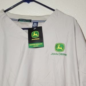 NWT John Deere Windbreaker Windshirt Pullover Jacket